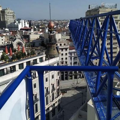 Imágenes de nuestras trabajos con las gruás Diego de León