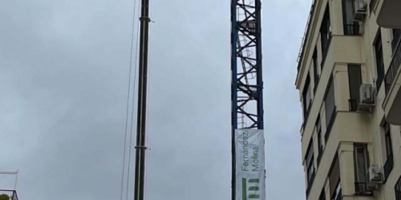 Imágenes de nuestras trabajos con las gruás Diego de León