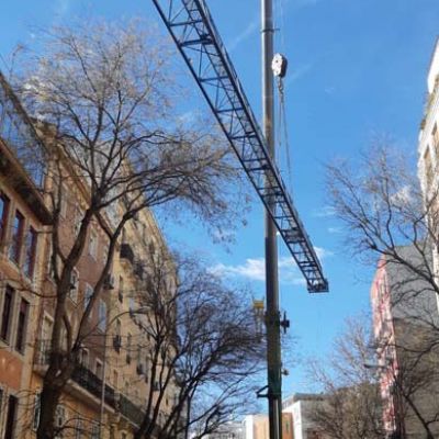 Imágenes de nuestras trabajos con las gruás Diego de León