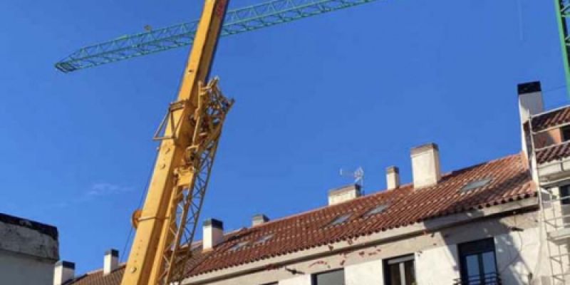 Imágenes de nuestras trabajos con las gruás Diego de León