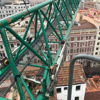 Imágenes de nuestras trabajos con las gruás Diego de León
