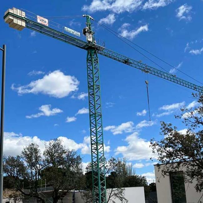 Alquiler de grúas torre y automontante