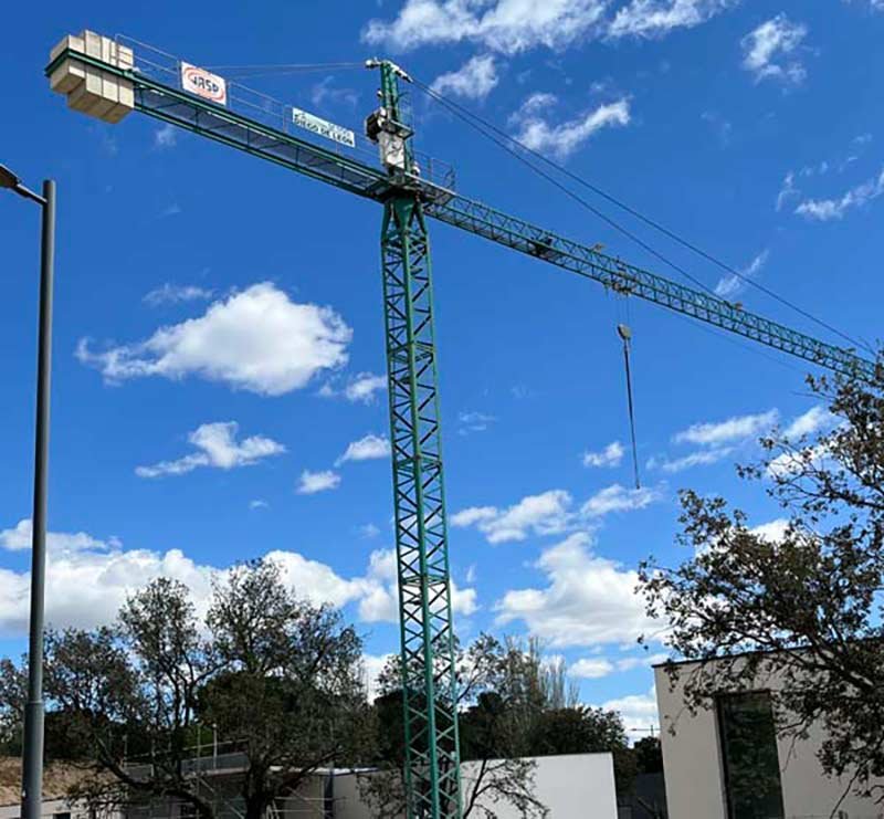 Alquiler de grúas torre y automontante